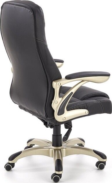 Office Chair Belluno | size: Width: 66cm, Height: 114cm, Depth: 70cm | color: Black | image: 3 | variant: 1002868