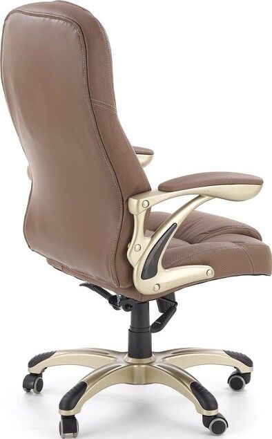 Office Chair Belluno | size: Width: 66cm, Height: 114cm, Depth: 70cm | color: Brown | image: 3 | variant: 1002867