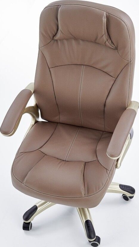 Office Chair Belluno | size: Width: 66cm, Height: 114cm, Depth: 70cm | color: Brown | image: 6 | variant: 1002867
