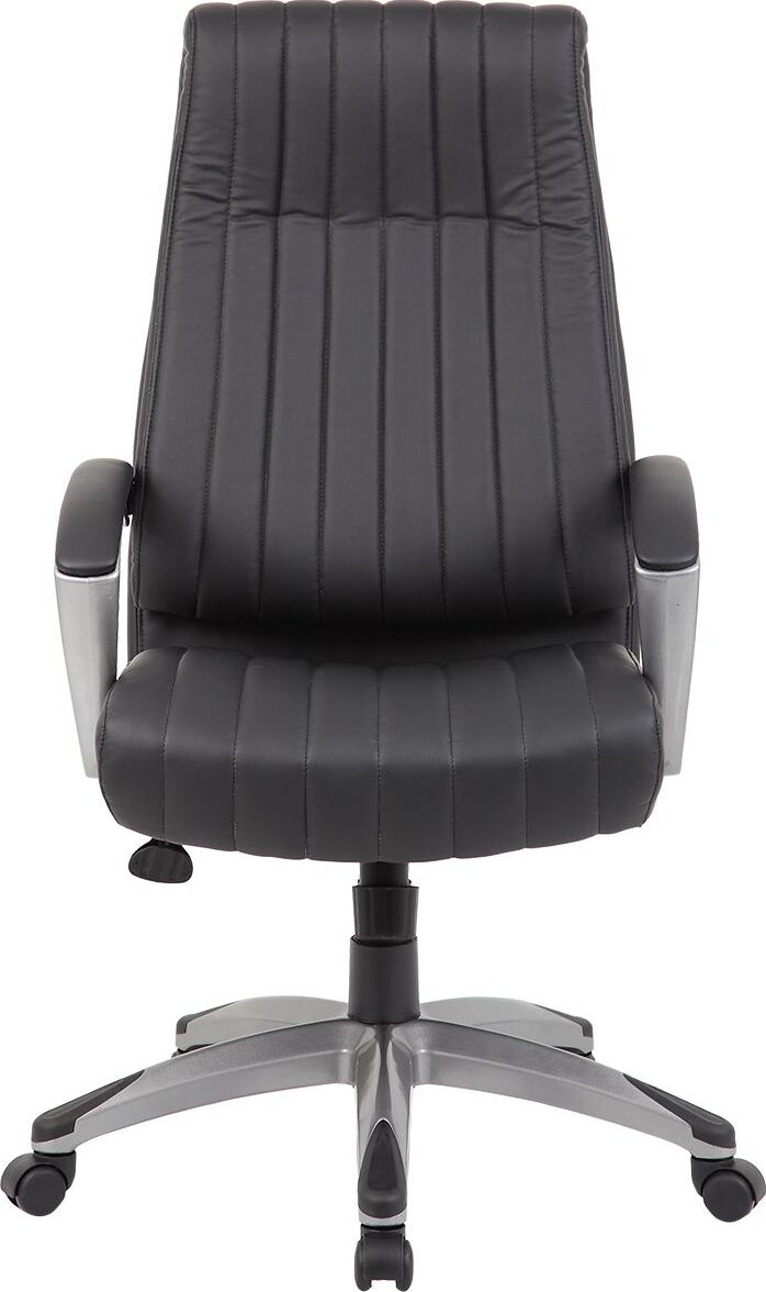 Office Chair Betws | size: Width: 62.5cm, Height: 112-119.5cm, Depth: 76.5cm | color: Black | image: 3 | variant: 1001167