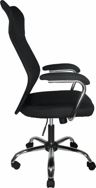 Office Chair Blackburn | size: Width: 64cm, Height: 112-122cm, Depth: 52cm | color: Black | image: 3 | variant: 1004178