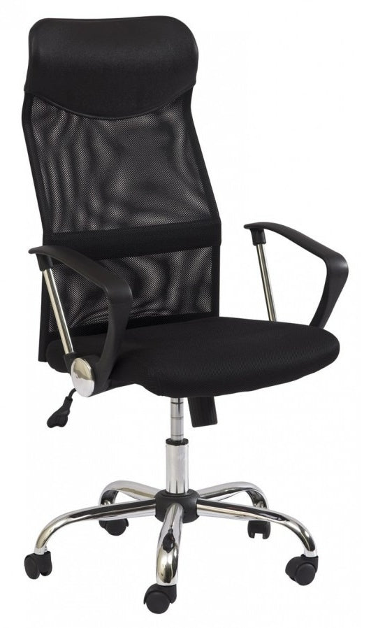 Office Chair Bury | size: Width: 62cm, Height: 119cm, Depth: 50cm | color: Black | image: 0 | variant: 1004191