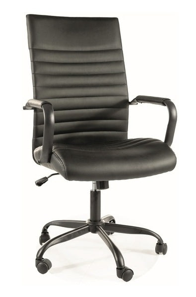 Office Chair Castleford | size: Width: 68cm, Height: 116cm, Depth: 51cm | color: Black | image: 0 | variant: 1004195