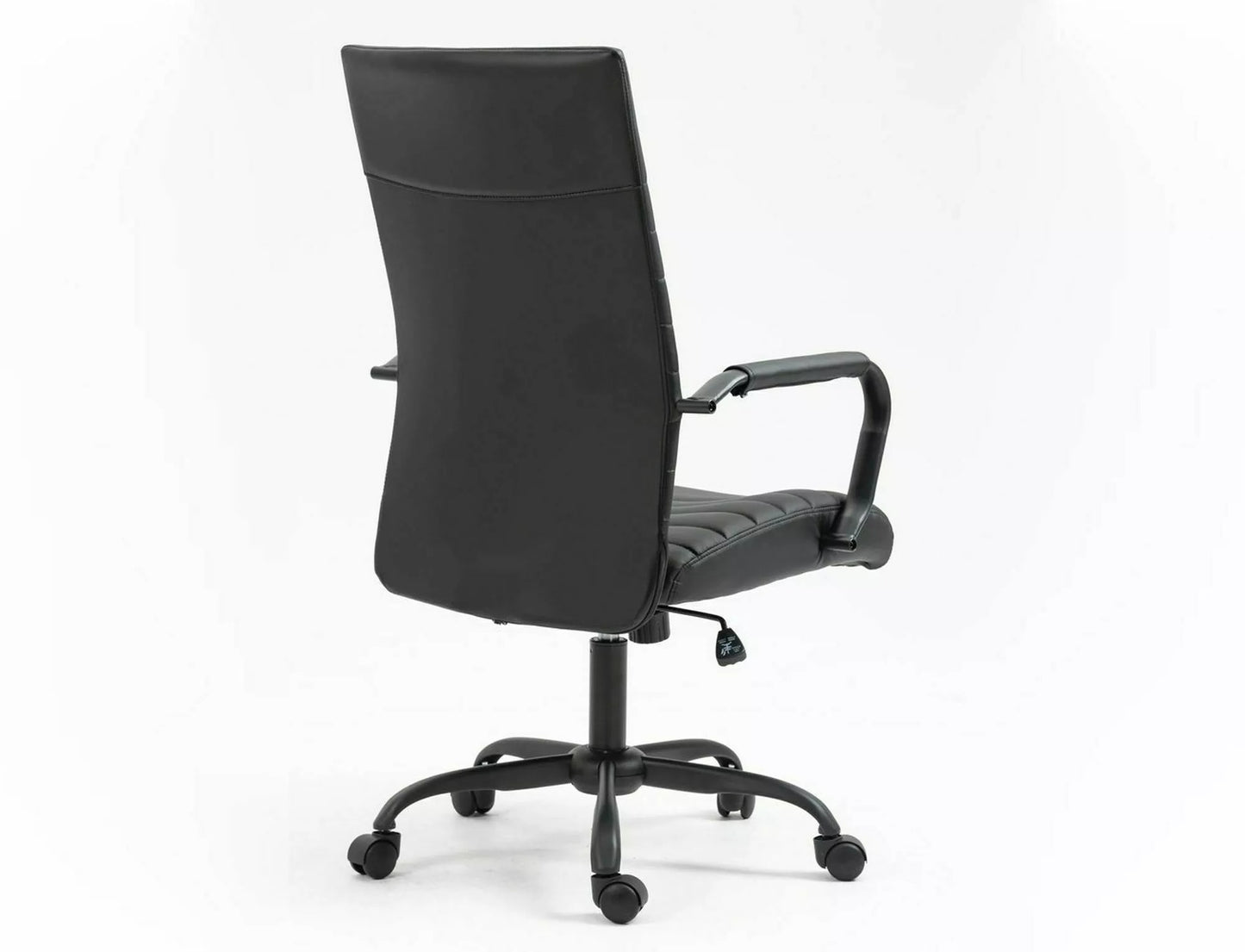 Office Chair Castleford | size: Width: 68cm, Height: 116cm, Depth: 51cm | color: Black | image: 1 | variant: 1004195
