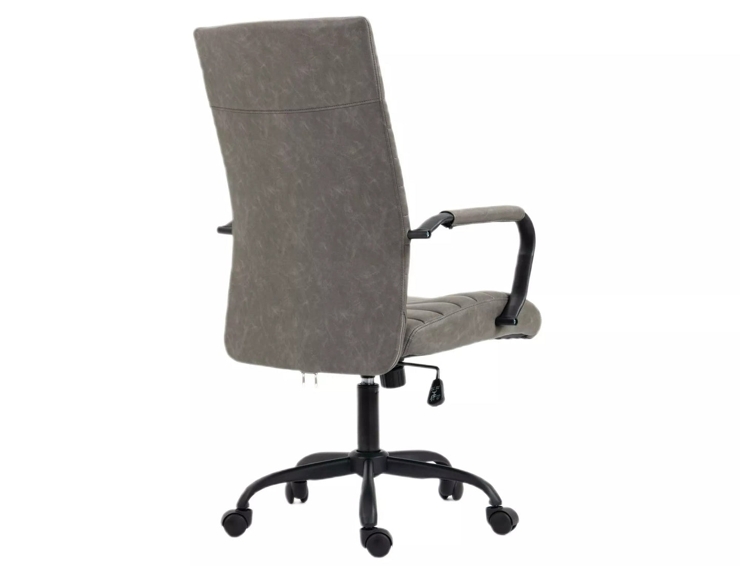 Office Chair Castleford | size: Width: 68cm, Height: 116cm, Depth: 51cm | color: Gray | image: 1 | variant: 1004196