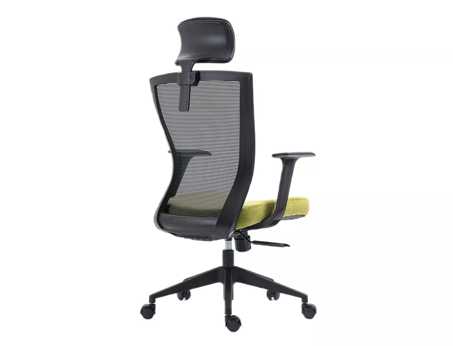 Office Chair Crewe | size: Width: 59cm, Height: 109cm, Depth: 48cm | color: Black/Green | image: 1 | variant: 1004205