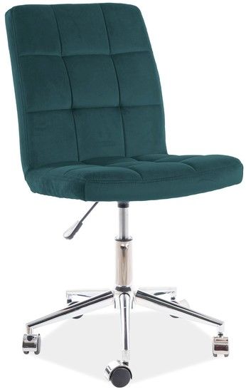 Office Chair Derry | size: Width: 45cm, Height: 97cm, Depth: 40cm | color: Green | image: 1 | variant: 1004144