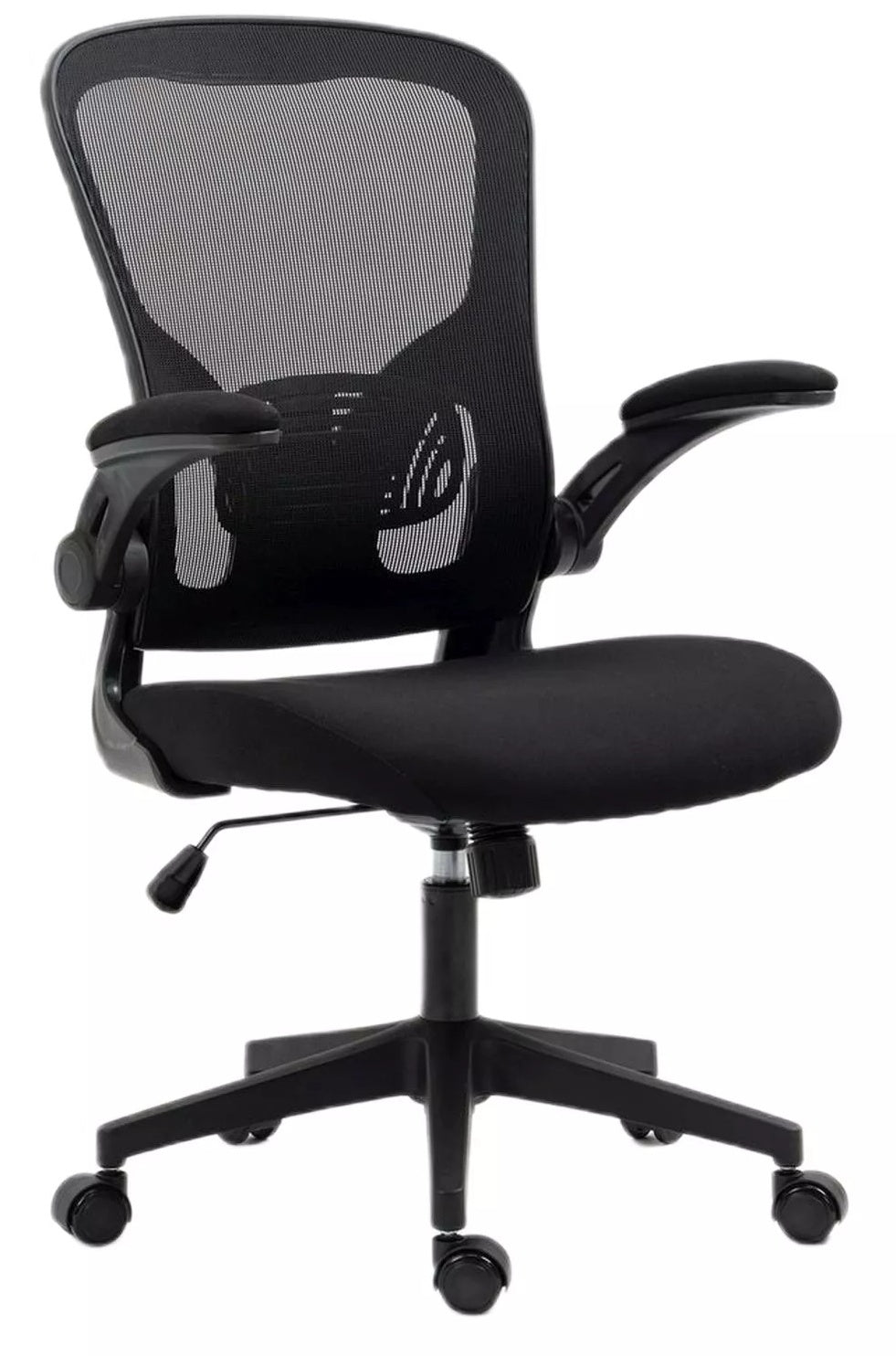 Office Chair Doncaster | size: Width: 65cm, Height: 110cm, Depth: 47cm | color: Black | image: 0 | variant: 1004211