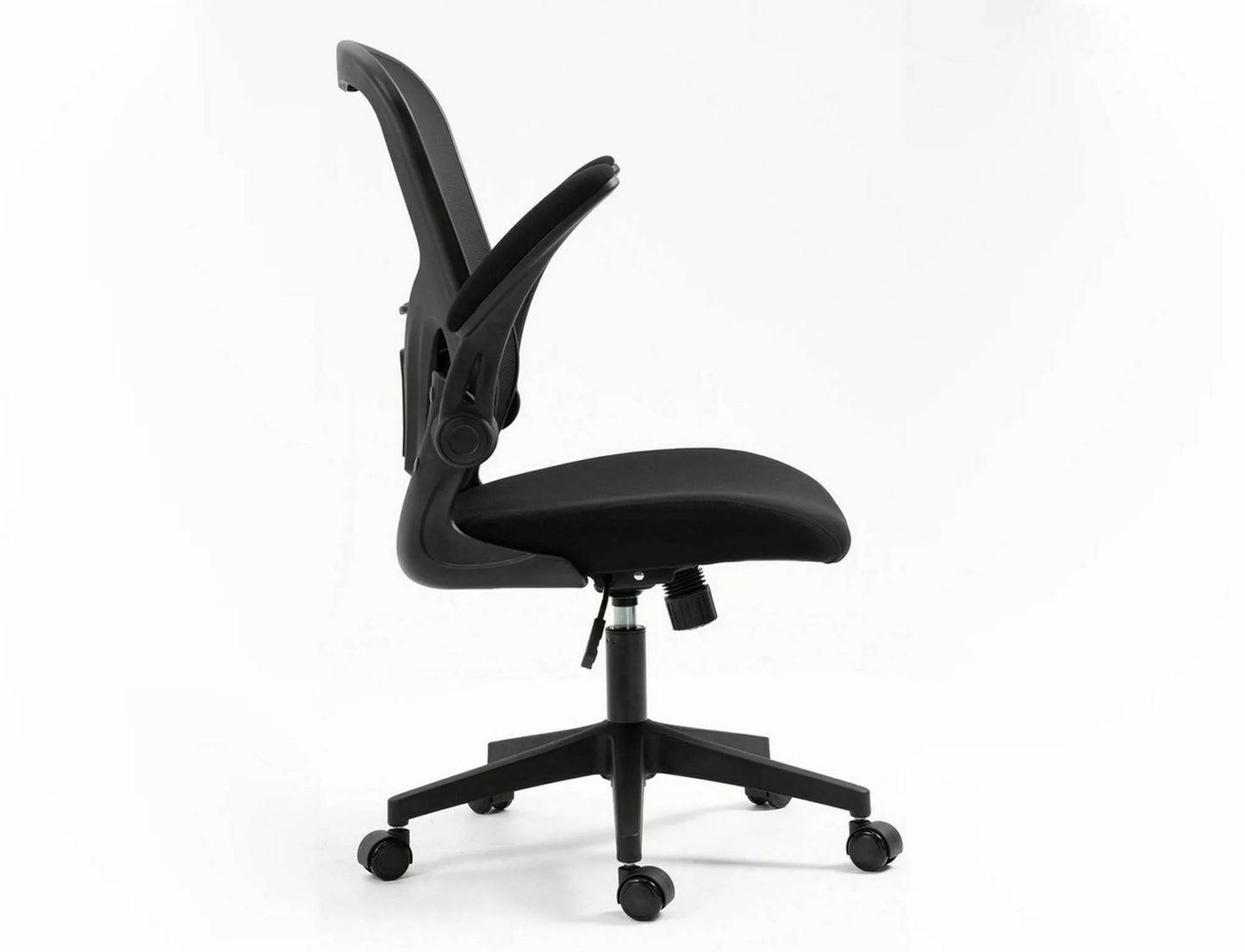 Office Chair Doncaster | size: Width: 65cm, Height: 110cm, Depth: 47cm | color: Black | image: 4 | variant: 1004211