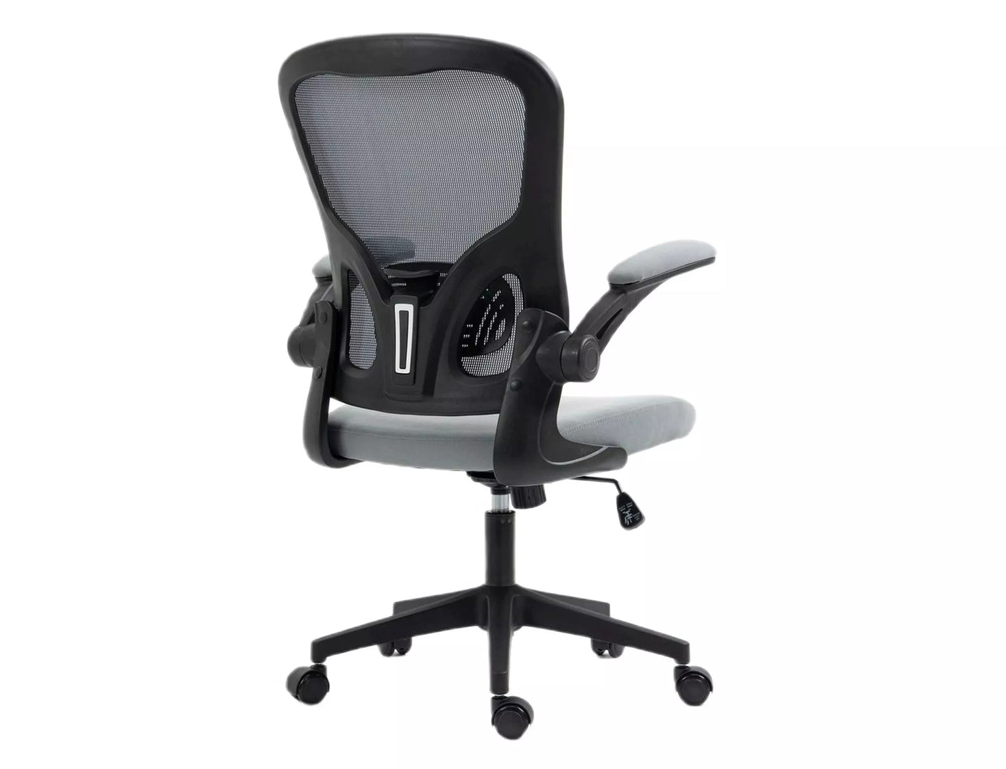 Office Chair Doncaster | size: Width: 65cm, Height: 110cm, Depth: 47cm | color: Gray | image: 1 | variant: 1004212
