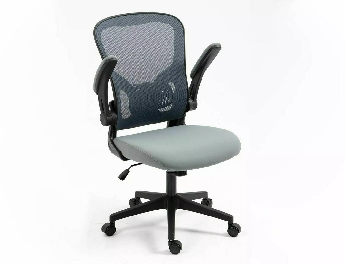 Office Chair Doncaster | size: Width: 65cm, Height: 110cm, Depth: 47cm | color: Gray | image: 3 | variant: 1004212