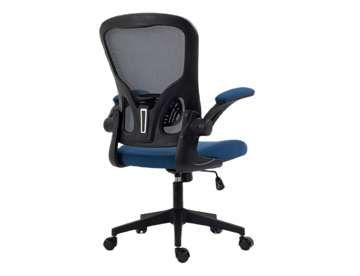 Office Chair Doncaster | size: Width: 65cm, Height: 110cm, Depth: 47cm | color: Grey/Blue | image: 1 | variant: 1004213