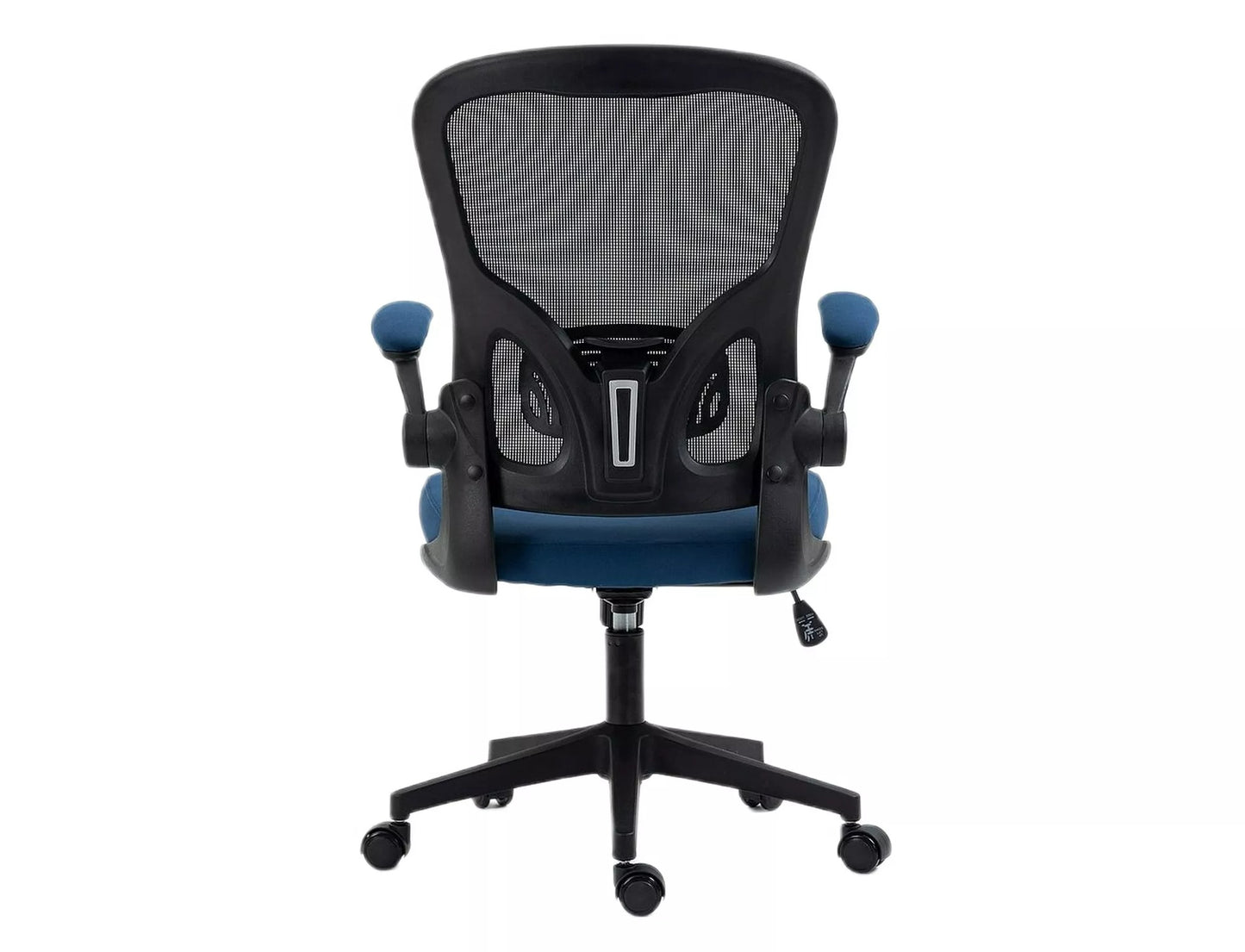 Office Chair Doncaster | size: Width: 65cm, Height: 110cm, Depth: 47cm | color: Grey/Blue | image: 4 | variant: 1004213