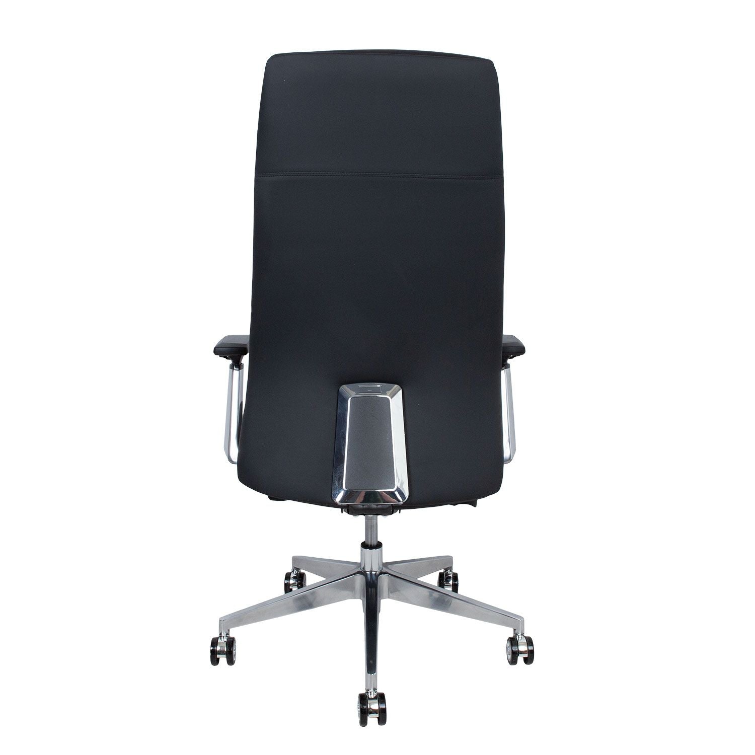 Office Chair East Bastia | size: Width: 69cm, Height: 126cm, Depth: 67cm | color: Black | image: 3 | variant: 1006472
