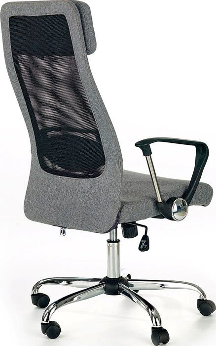 Office Chair East Cannock | size: Width: 61cm, Height: 123cm, Depth: 64cm | color: Gray | image: 2 | variant: 1007016