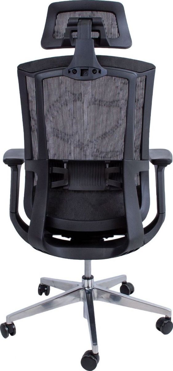 Office Chair East Hafnarfjorur | size: Width: 70cm, Height: 126cm, Depth: 70cm | color: Black | image: 4 | variant: 1005922