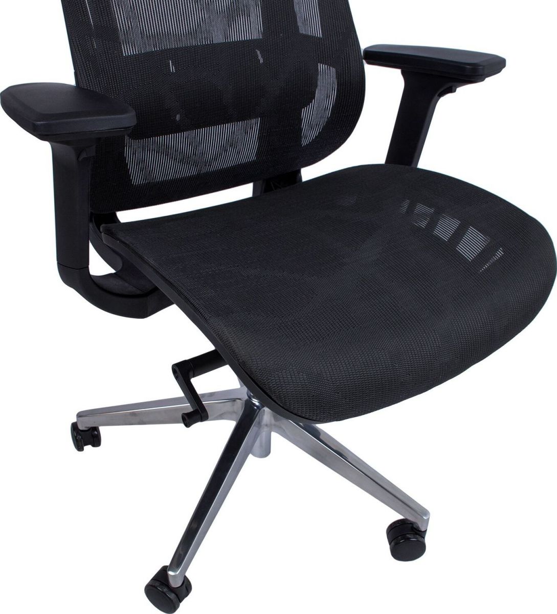 Office Chair East Hafnarfjorur | size: Width: 70cm, Height: 126cm, Depth: 70cm | color: Black | image: 7 | variant: 1005922