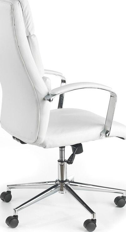 Office Chair East Newark | size: Width: 65cm, Height: 120cm, Depth: 67cm | color: White | image: 2 | variant: 1007036