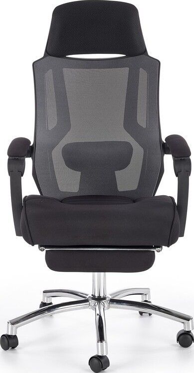 Office Chair East Northwich | size: Width: 61cm, Height: 123cm, Depth: 60cm | color: Gray | image: 5 | variant: 1007037