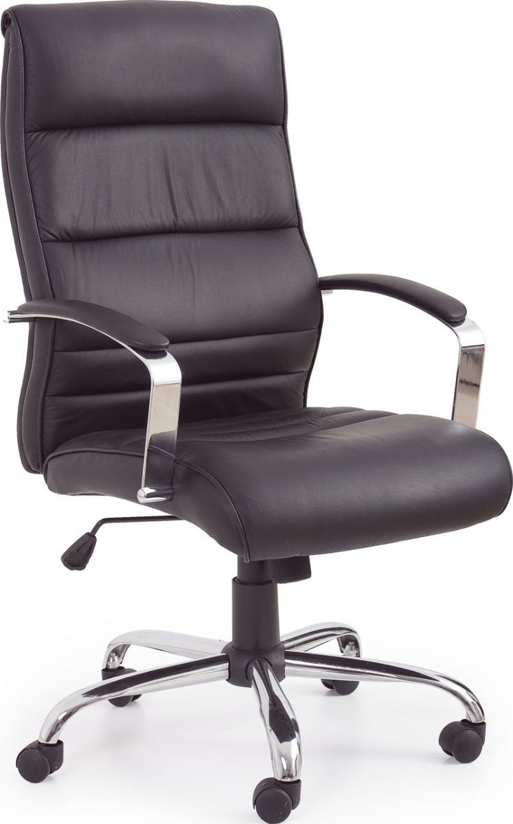 Office Chair East Rushden | size: Width: 63cm, Height: 122cm, Depth: 51cm | color: Black | image: 1 | variant: 1007044