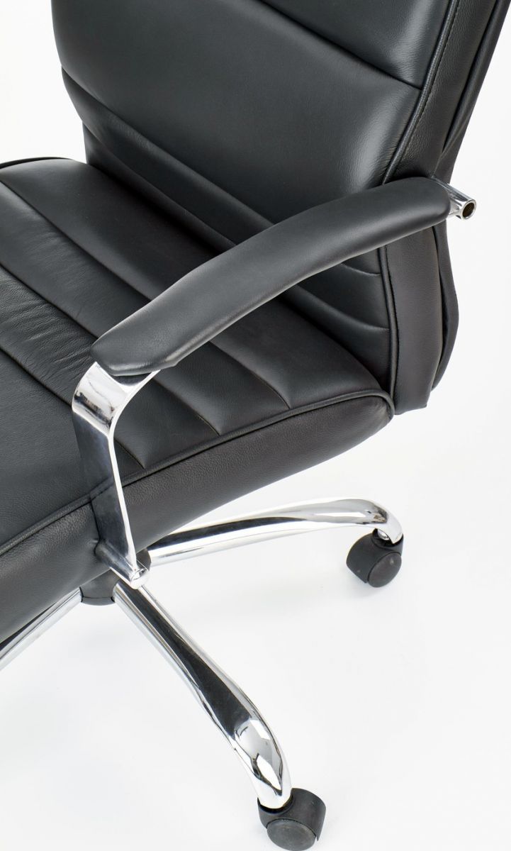 Office Chair East Rushden | size: Width: 63cm, Height: 122cm, Depth: 51cm | color: Black | image: 4 | variant: 1007044