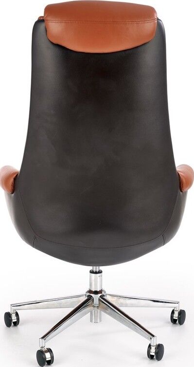 Office Chair East St Neots | size: Width: 73cm, Height: 130cm, Depth: 73cm | color: Brown | image: 2 | variant: 1007046