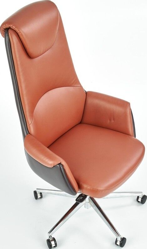 Office Chair East St Neots | size: Width: 73cm, Height: 130cm, Depth: 73cm | color: Brown | image: 7 | variant: 1007046