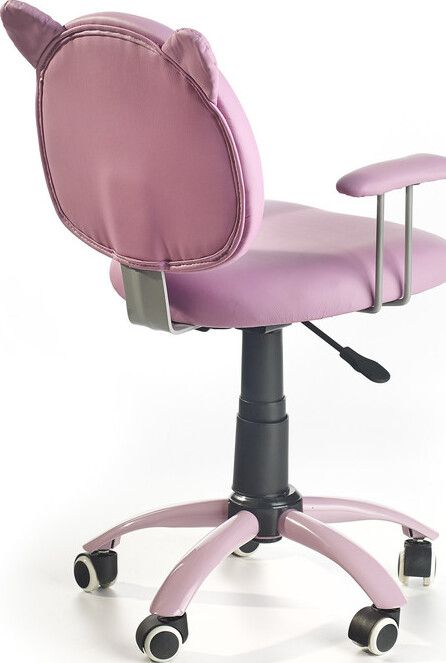 Office Chair East Yeovil | size: Width: 54cm, Height: 86cm, Depth: 49cm | color: Pink | image: 2 | variant: 1007003