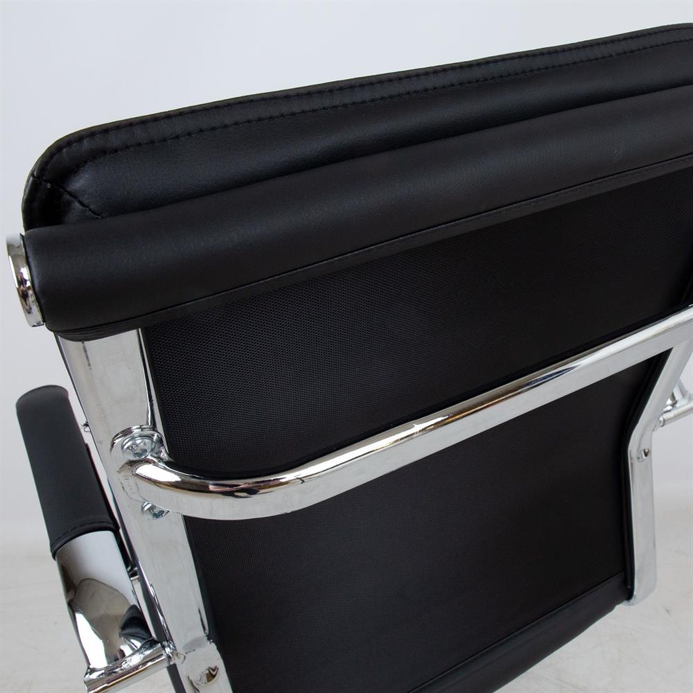 Office Chair Fishguard | size: Width: 54.5cm, Height: 104cm, Depth: 63cm | color: Black | image: 8 | variant: 1001291