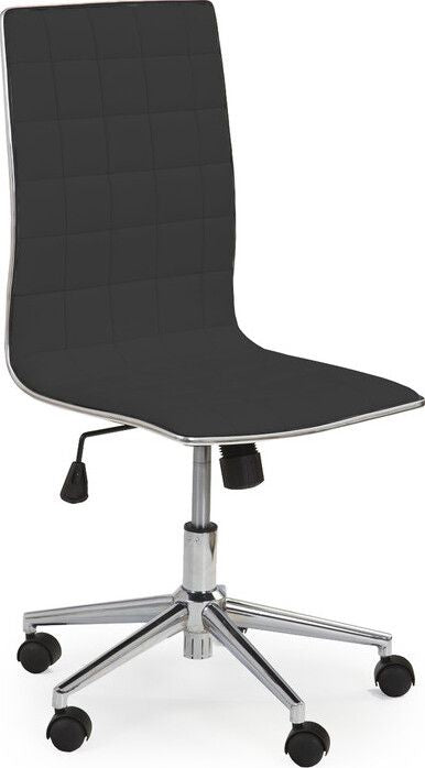 Office Chair Grosseto | size: Width: 44cm, Height: 107cm, Depth: 46cm | color: Black | image: 1 | variant: 1002965
