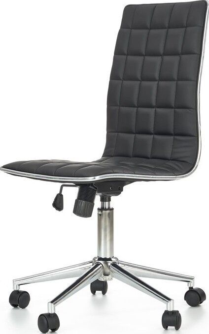 Office Chair Grosseto | size: Width: 44cm, Height: 107cm, Depth: 46cm | color: Black | image: 2 | variant: 1002965