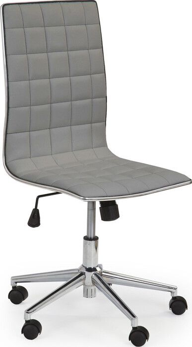 Office Chair Grosseto | size: Width: 44cm, Height: 107cm, Depth: 46cm | color: Gray | image: 1 | variant: 1002964