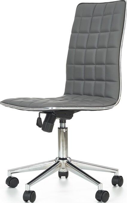 Office Chair Grosseto | size: Width: 44cm, Height: 107cm, Depth: 46cm | color: Gray | image: 4 | variant: 1002964