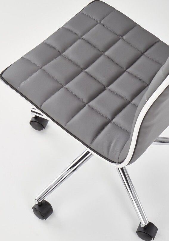 Office Chair Grosseto | size: Width: 44cm, Height: 107cm, Depth: 46cm | color: Gray | image: 6 | variant: 1002964