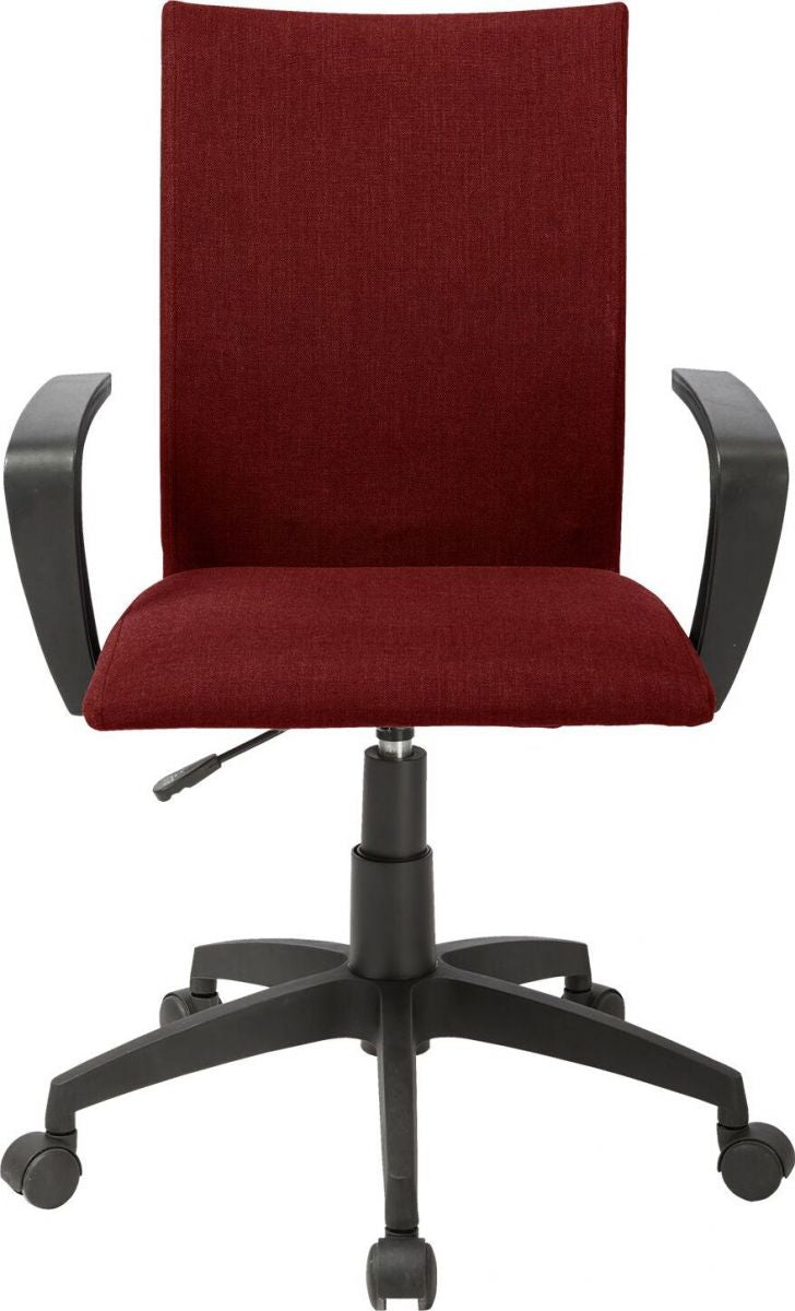 Office Chair Harlech | size: Width: 56cm, Height: 87-96.5cm, Depth: 57cm | color: Red | image: 2 | variant: 1001141