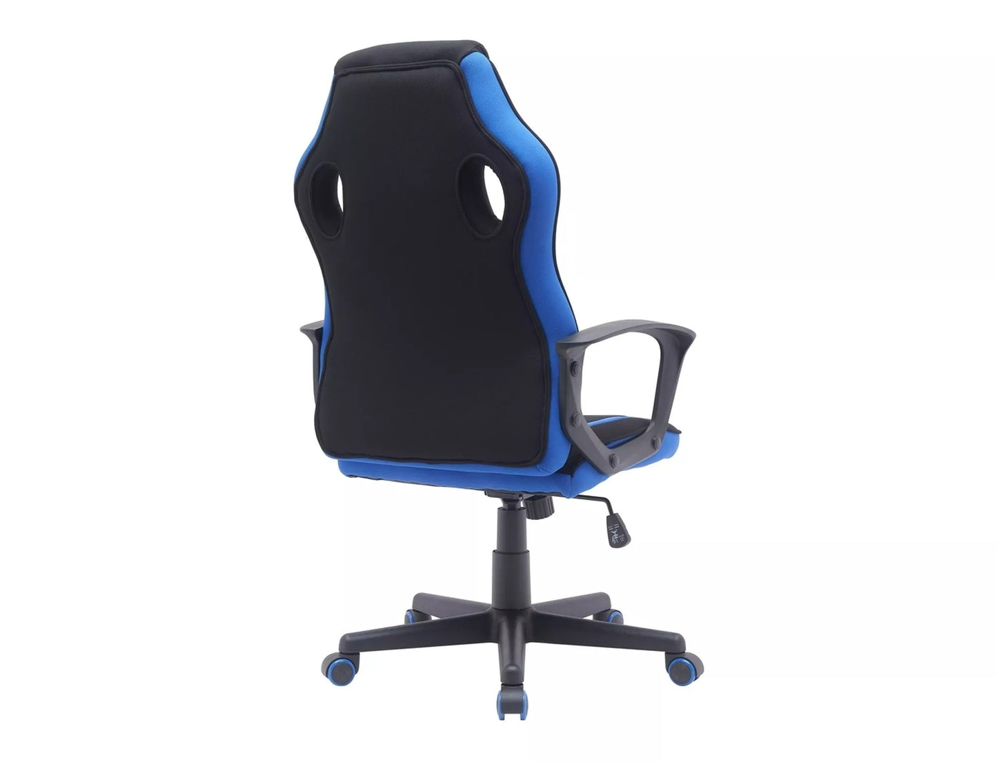 Office Chair Lancaster | size: Width: 63cm, Height: 114cm, Depth: 48cm | color: Black/Blue | image: 2 | variant: 1004133
