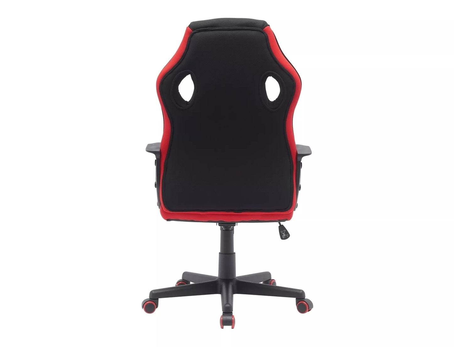 Office Chair Lancaster | size: Width: 63cm, Height: 114cm, Depth: 48cm | color: Black/Red | image: 4 | variant: 1004132