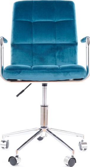 Office Chair Lisburn | size: Width: 51cm, Height: 87cm, Depth: 40cm | color: Blue | image: 4 | variant: 1004157