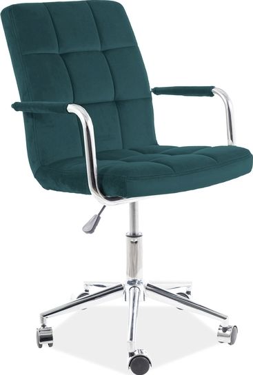 Office Chair Lisburn | size: Width: 51cm, Height: 87cm, Depth: 40cm | color: Green | image: 1 | variant: 1004155