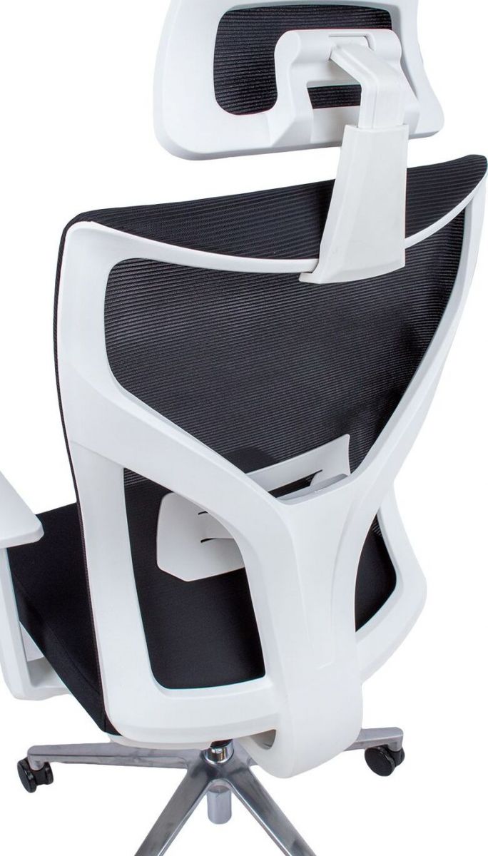 Office Chair Venon | size: Width: 58cm, Height: 100.5cm, Depth: 58cm | color: White | image: 8 | variant: 1005360