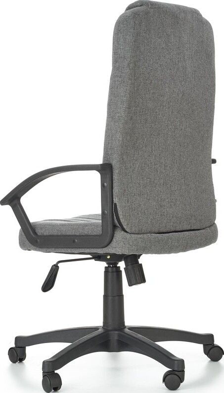 Office Chair West Ballater | size: Width: 61cm, Height: 122cm, Depth: 63cm | color: Gray | image: 2 | variant: 1007105
