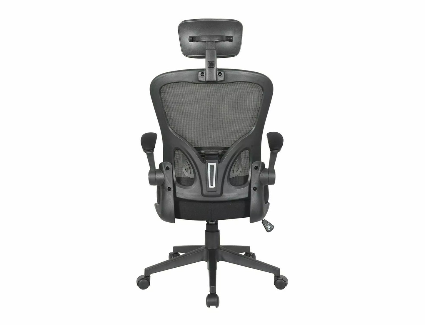 Office Chair West Cancun | size: Width: 66cm, Height: 126cm, Depth: 50cm | color: Black | image: 4 | variant: 1007940
