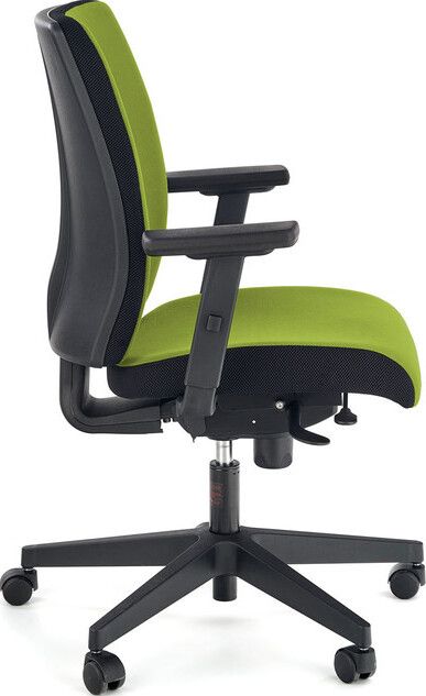 Office Chair West Charlbury | size: Width: 65cm, Height: 107cm, Depth: 68cm | color: Green | image: 4 | variant: 1007198