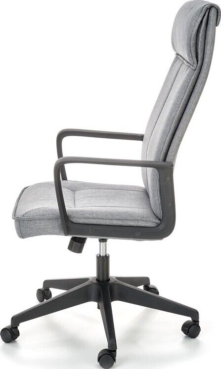 Office Chair West Dorking | size: Width: 63cm, Height: 123cm, Depth: 70cm | color: Gray | image: 2 | variant: 1007238