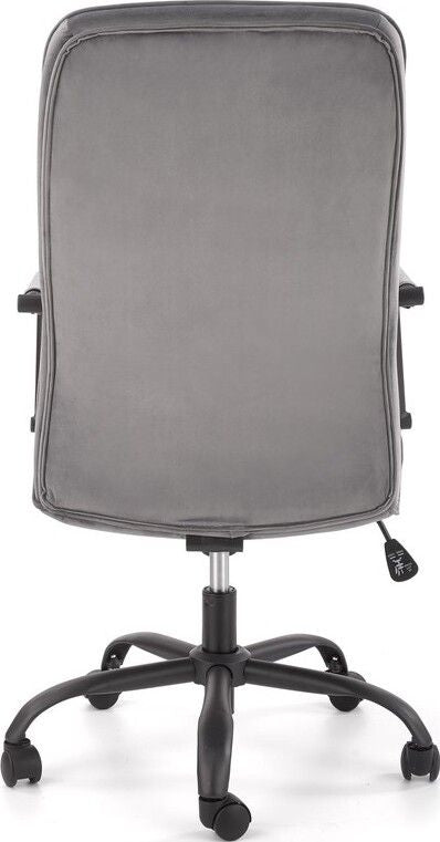 Office Chair West Fort William | size: Width: 54cm, Height: 110cm, Depth: 57cm | color: Gray | image: 2 | variant: 1007100