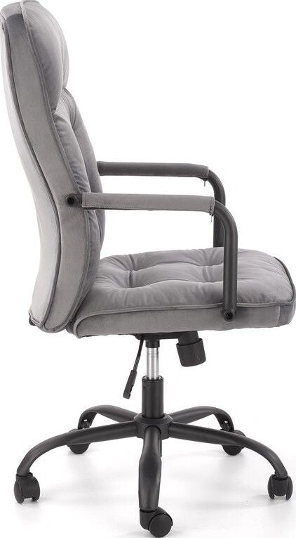 Office Chair West Fort William | size: Width: 54cm, Height: 110cm, Depth: 57cm | color: Gray | image: 3 | variant: 1007100