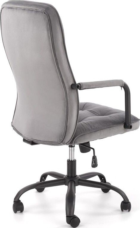 Office Chair West Fort William | size: Width: 54cm, Height: 110cm, Depth: 57cm | color: Gray | image: 4 | variant: 1007100