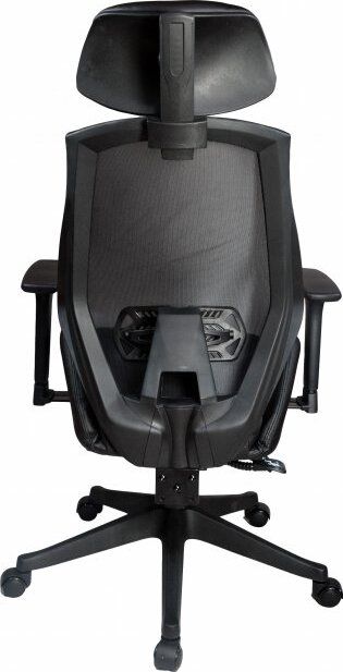 Office Chair West Grenoble | size: Width: 67cm, Height: 117-127cm, Depth: 52cm | color: Black | image: 5 | variant: 1007727