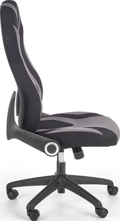 Office Chair West St Ives | size: Width: 66cm, Height: 117cm, Depth: 64cm | color: Gray | image: 5 | variant: 1007069