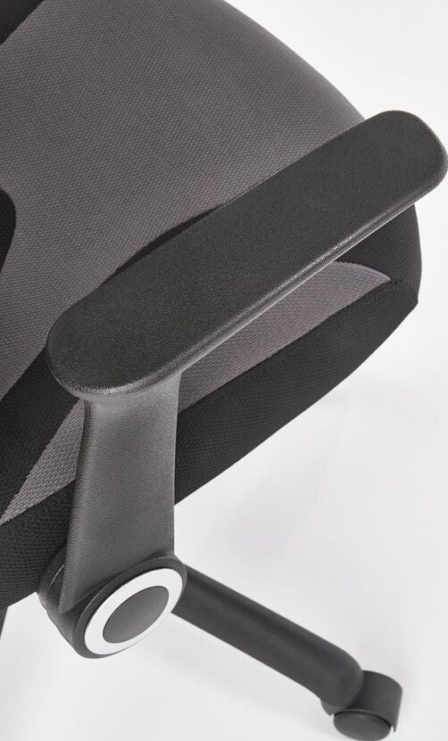 Office Chair West St Ives | size: Width: 66cm, Height: 117cm, Depth: 64cm | color: Gray | image: 6 | variant: 1007069